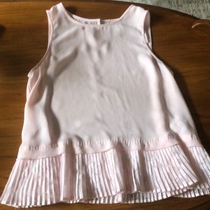 Women’s Merona Pastel Pink Ruffle Tank Top